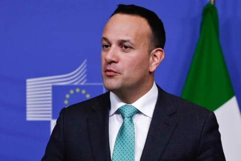 Thủ tướng Ireland Leo Varadkar. (Nguồn: AFP)