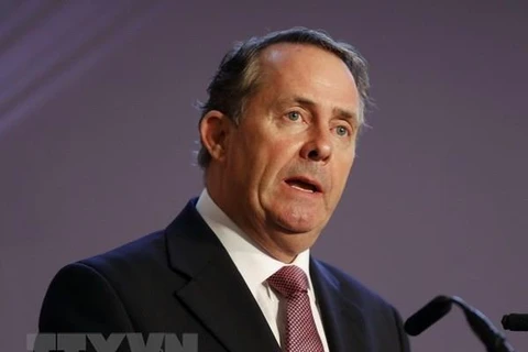 Bộ trưởng Thương mại Anh Liam Fox. (Nguồn: AFP/TTXVN)
