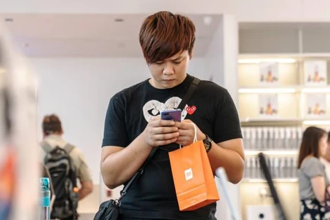 Một cửa hàng bán điện thoại di động của Xiaomi. (Nguồn: Bloomberg)