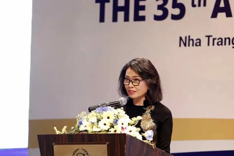 Bà Nguyễn Thị Minh, Tổng Giám đốc Bảo hiểm xã hội Việt Nam. (Nguồn: dangcongsan.vn)