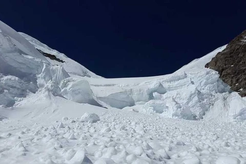 10 người bị mắc kẹt trong trận lở tuyết. Ảnh minh họa. (Nguồn: indiablooms.com)