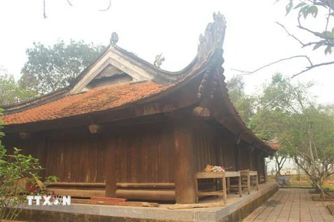 Đền thờ Lê Hoàn tại xã Xuân Lập (Thọ Xuân, Thanh Hóa). (Ảnh: Hoa Mai/TTXVN)