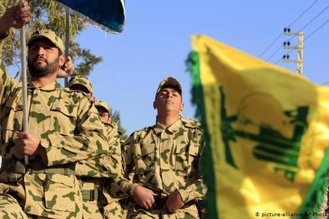 Các tay súng Hezbollah. (Nguồn: AP)