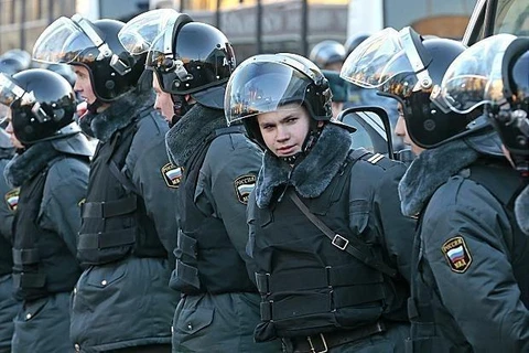 Cảnh sát Nga. (Nguồn: thetimes.co.uk)