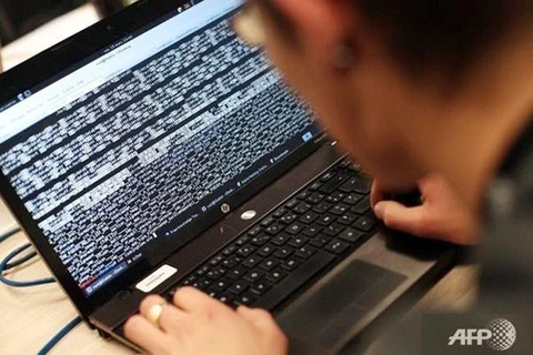 VNCERT ghi nhận có 4.770 sự cố tấn công mạng vào các trang web của Việt Nam. trong quý 1. (Nguồn: AFP)