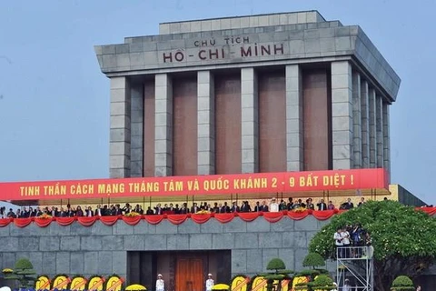 Lăng Chủ tịch Hồ Chí Minh. (Ảnh: TTXVN)