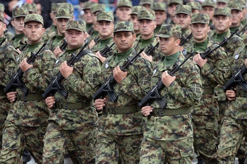Quân đội Serbia. (Nguồn: almasdarnews.com)