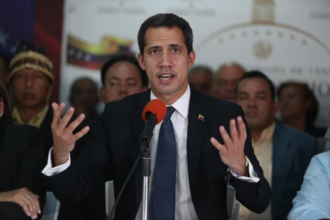 Thủ lĩnh phe đối lập Juan Guaidó. (Nguồn: AP)