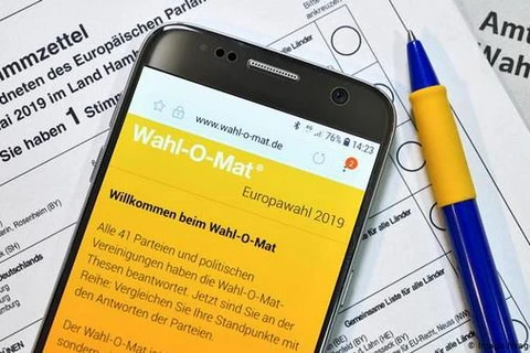 Ứng dụng Wahl-O-Mat. (Nguồn: dw.com)