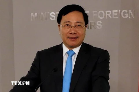 Phó Thủ tướng, Bộ trưởng Ngoại giao Phạm Bình Minh. (Ảnh: Ngự Bình/TTXVN)