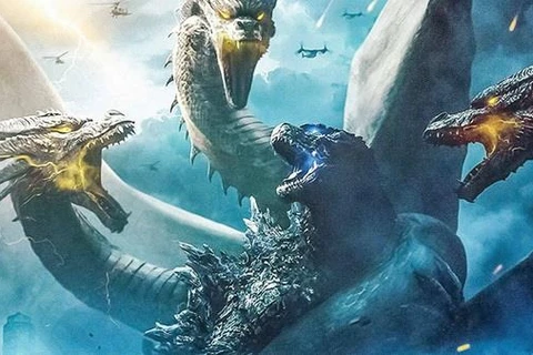 Soán ngôi Aladin, bom tấn Godzilla dẫn đầu doanh thu phòng vé Bắc Mỹ