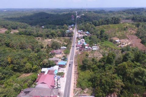 Thủ đô mới đặt tại tỉnh Đông Kalimantan trên đảo Borneo. (Nguồn: AFP)
