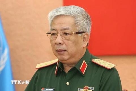 Thượng tướng Nguyễn Chí Vịnh. (Ảnh: Dương Giang/TTXVN)