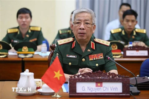 Thượng tướng Nguyễn Chí Vịnh. (Ảnh: Minh Hưng/TTXVN)