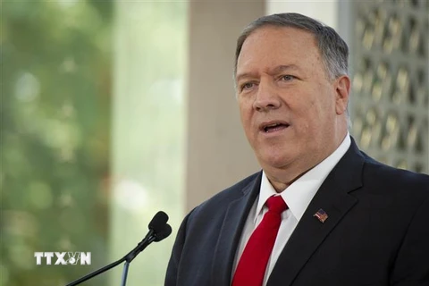 Ngoại trưởng Mỹ Mike Pompeo. (Ảnh: AFP/TTXVN)