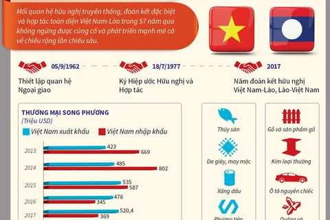 Quan hệ hữu nghị đặc biệt, hợp tác toàn diện giữa hai nước Việt-Lào