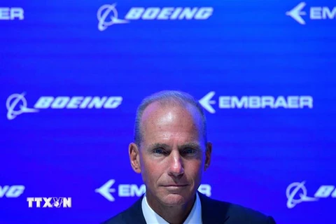 CEO của Boeing Dennis Muilenburg. (Ảnh: AFP/TTXVN)