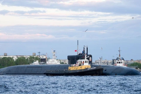 Tàu ngầm hạt nhân Knyaz Vladimir. (Nguồn: Sputnik)