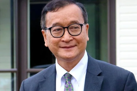 Ông Sam Rainsy là thủ lĩnh lưu vong của đảng Cứu nguy Dân tộc Campuchia. (Nguồn: siamediacentre.org.nz)