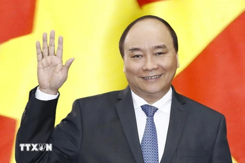Thủ tướng Nguyễn Xuân Phúc phát biểu. (Ảnh: TTXVN)