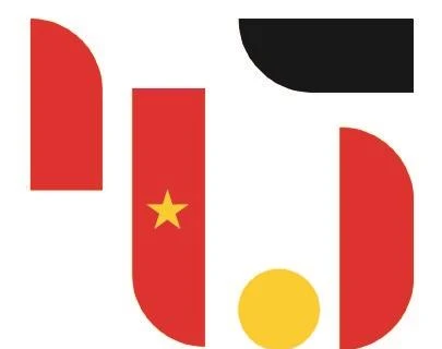Logo kỷ niệm 45 năm thiết lập quan hệ ngoại giao Việt Nam-Đức.