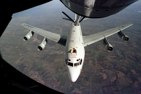 Máy bay phát hiện phóng xạ Constant Phoenix WC-135W. (Nguồn: military.wikia.org)