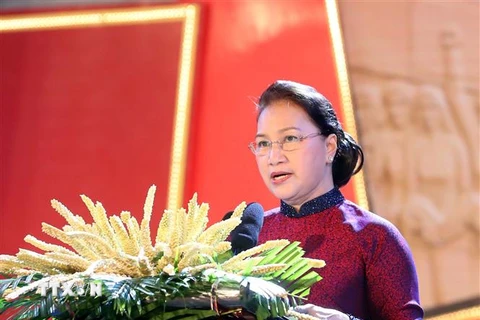 Chủ tịch Quốc hội Nguyễn Thị Kim Ngân. (Ảnh: Trọng Đức/TTXVN)