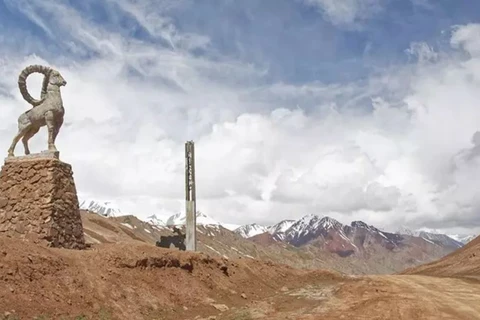 Biên giới Tajikistan và Kyrgyzstan. (Nguồn: eurasiareview.com)