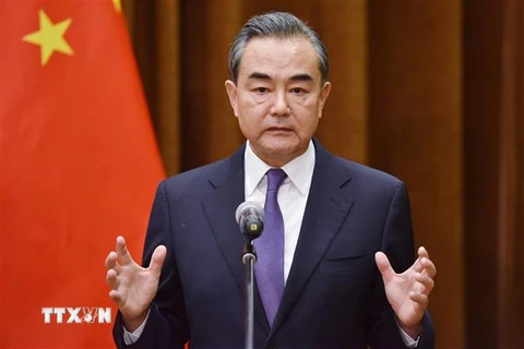 Ngoại trưởng Trung Quốc Vương Nghị. (Ảnh: AFP/TTXVN)