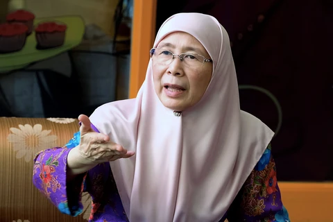 Bà Wan Azizah. (Nguồn: thestar.com.my)
