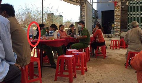 Công an tỉnh Bình Thuận tiến hành điều tra vụ việc. (Nguồn: baobinhthuan.com.vn)