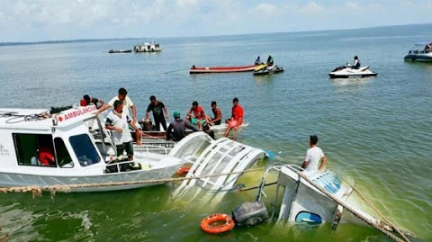 Hiện trường một vụ đắm tàu ở Brazil. Ảnh minh họa. (Nguồn: EPA)