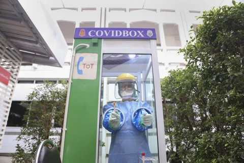 Hộp COVID sẽ được triển khai tại các bệnh viện được chỉ định theo nhu cầu. (Nguồn: bangkokpost.com)
