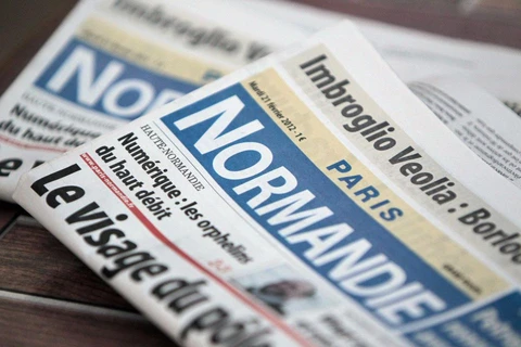 Báo chí Pháp đang trải qua một thời kỳ suy giảm kéo dài. (Nguồn: AFP)
