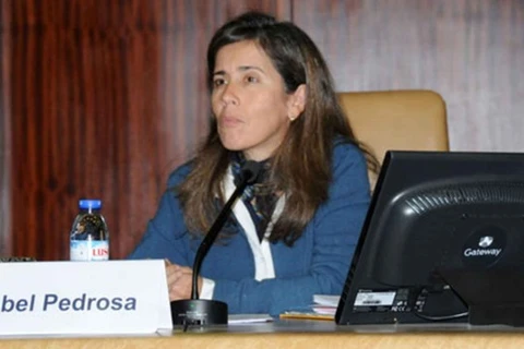 Đại sứ EU tại Caracas, bà Isabel Brilhante Pedrosa. (Nguồn: correiodevenezuela.com)