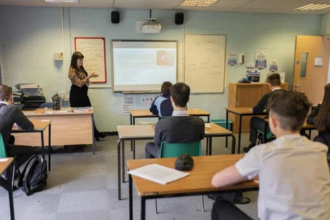 Một lớp học tại Anh. (Nguồn: Getty Images)
