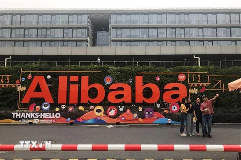 Trụ sở Alibaba tại Hàng Châu, tỉnh Chiết Giang, Trung Quốc. (Ảnh: AFP/TTXVN)