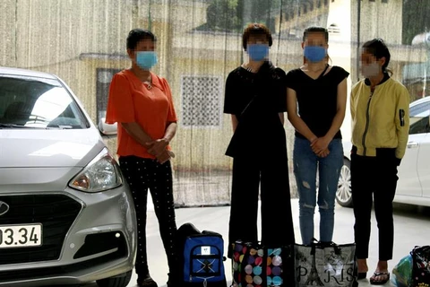 Các nạn nhân được Ban Chuyên án A820 giải cứu tại tỉnh Lạng Sơn. (Nguồn: bienphong.com.vn)