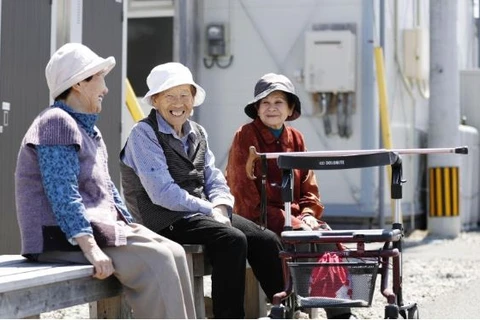 Số người trên 100 tuổi ở Nhật Bản lần đầu tiên vượt ngưỡng 80.000. (Nguồn: Kyodo)