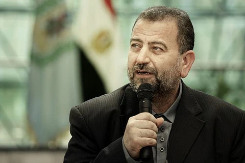 Thủ lĩnh cấp cao của Hamas, ông Saleh al-Arouri. (Nguồn: AP)