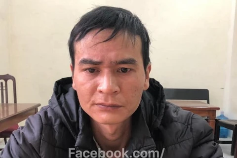 Đối tượng Nguyễn Xuân Trung. (Nguồn: Facebook Công an thành phố Hà Nội)