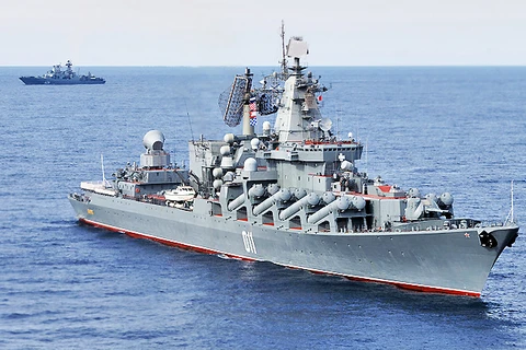 Tàu tuần dương Varyag. (Nguồn: Đại sứ quán Nga tại Brunei)