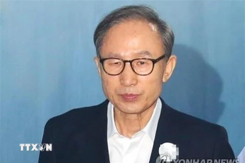 Cựu Tổng thống Hàn Quốc Lee Myung-bak. (Ảnh: Yonhap/TTXVN)