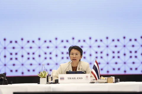 Đại sứ Thái Lan tại ASEAN Phasporn Sangasubana. (Nguồn: Twitter)