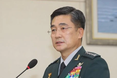Bộ trưởng Quốc phòng Hàn Quốc Suh Wook. (Nguồn: Yonhap)