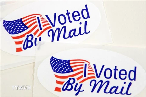 Hơn 1 triệu cử tri Georgia yêu cầu bỏ phiếu bầu Thượng viện qua bưu điện. (Ảnh: AFP/TTXVN)