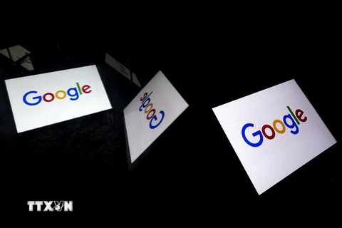 Biểu tượng công ty công nghệ Google. (Ảnh: AFP/TTXVN)