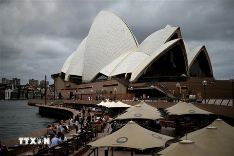 Nhà hát Opera tại Sydney, Australia ngày 30/12. (Ảnh: AFP/TTXVN)