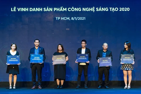 Vsmart được vinh danh là Thương hiệu điện thoại Việt xuất sắc nhất tại Tech Awards 2020. (Nguồn: Vingroup)