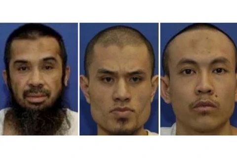 (Từ trái qua): Riduan Isamuddin, Mohammed Nazir Lep và Mohammed Farik Amin. (Nguồn: thestar.com.my)